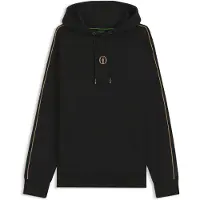 BOSS för män. 50573630 Svart hoodie The Open26 (L), Casual, Bomull