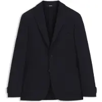 BOSS Slim-fit jacket in virgin wool
