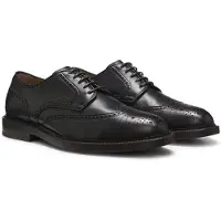 BOSS BY BECKHAM nappa-leather Derby shoes with brogueing