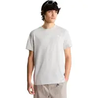 The North Face - T-shirts - M Evolution Box Nse Regular Short Sleeve Cumulus Cloud för UnisexBomull - Storlek XL - Grå