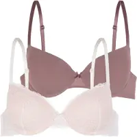 Dorina Behå 'CHLOE' mauve / vit