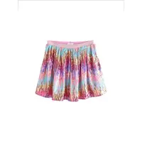 Next Kjol azur / guld / lila / rosa