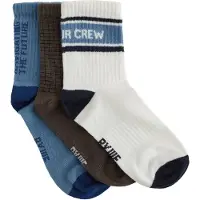 We fashion Sockor blå / marinblå / mörkbrun / vit
