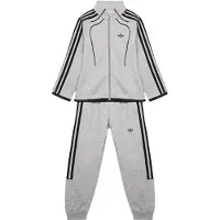 Adidas Originals Träningsoverall 'TS' grå / svart