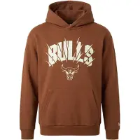 New Era Sweatshirt 'NBA CHIBUL' brun / vit