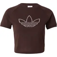 Adidas Originals T-shirt 'STUDDED CALI' mörkbrun