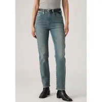 Levi's Jeans '724 High Rise Straight' blå denim