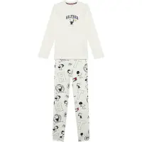 Tommy Hilfiger Underwear Pyjamas 'SNOOPY' mörkblå / gul / röd / vit
