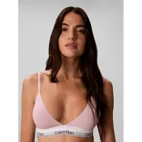 Calvin Klein Lightly Lined Triangle Bralette Icon Cotton Modal