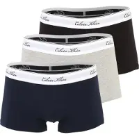 Calvin Klein 3 Pack Low Rise Trunks Icon Cotton