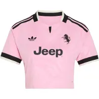 Adidas Juventus 26/27 Cropped Borta T-shirt Med Kort ärm För Dam