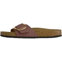 Birkenstock Pantolette mörkröd