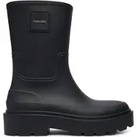 Calvin Klein Heeled Flexible Lug Sole Rain Boots