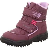 Superfit Snöboots 'HUSKY' plommon / vinröd