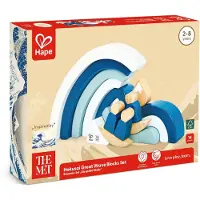 Hape Hokusai Great Wave Blocks Set Byggspel 14 Bitar