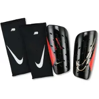 Nike Benskydd Mercurial Flylite Superlock Break Em' - Svart/Röd, storlek Medium/150-170cm