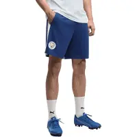 Puma Manchester City Träningsshorts - Blue Jewel - , storlek Small