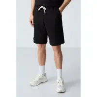 Tommy Life Herrars oversized t-shirt och shorts set i bomullsblandning