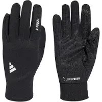Adidas - Vandringskläder - Terrex Climawarm Gloves Black för UnisexSilikon - Storlek L - Svart