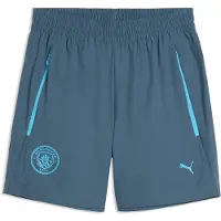Puma Manchester City Shorts PUMAtech Relaxed Woven - Blå/Blå, storlek Medium