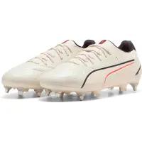 Puma King 20 Ultimate Sg The Arrival - Sockerad Mandel/Svart/ultra Red - Soft Ground (Sg), storlek 46½