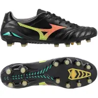 Mizuno Monarcida Neo Iii Elite Fg Bright Black - Svart/orange - Gräs (Fg), storlek 43