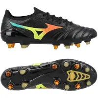 Mizuno Morelia Neo V Beta Made In Japan Sg Bright Black - Svart/orange - Soft Ground (Sg), storlek 45