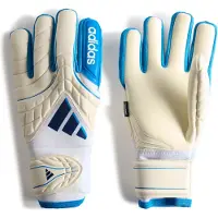 Adidas Målvaktshandske Copa Pro Fingersave Chaos vs Control - Vit/Lucid Ray Blue/Navy, storlek 8½