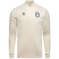 Hummel Odense Boldklub Träningströja Pre Match Half Zip - Vit - , storlek Small