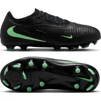 Nike Phantom 6 Pro Low Cut Mg Shadow - Svart/illusion Green Barn - Multi Ground (Mg), storlek 34