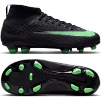 Nike Mercurial Superfly 11 Club Mg Shadow - Svart/illusion Green Little Kids, storlek 27