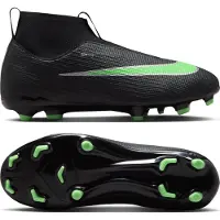 Nike Mercurial Superfly 11 Academy Mg Shadow - Svart/illusion Green Barn, storlek 37½