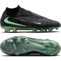 Nike Phantom 6 Elite High Cut Fg Shadow - Svart/illusion Green - Gräs (Fg), storlek 44