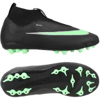 Nike Mercurial Superfly 11 Academy Ag Shadow - Svart/illusion Green Barn - Konstgräs (Ag), storlek 35½
