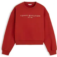 Tommy Hilfiger Logo Relaxed Fleece Sweatshirt