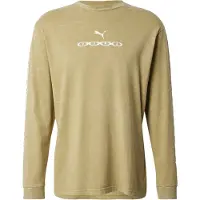 Puma T-shirt oliv / vit