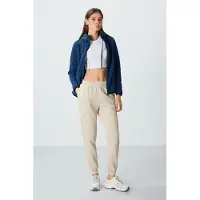 Tommy Life Kvinnors bomullsblandning joggingbyxor
