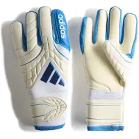 Adidas Målvaktshandske Copa Pro PC Fingersave Chaos vs Control - Vit/Lucid Ray Blue/Navy, storlek 9
