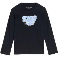Tom Tailor T-shirt ljusblå / mörkblå / off-white
