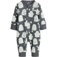 Next Pyjamas ljusgrå / mörkgrå / persika / vit