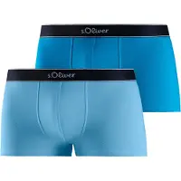 s.Oliver Boxershorts blå / svart / vit