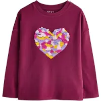 Next T-shirt gul / ljuslila / magenta / burgunder