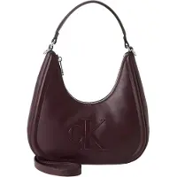 Calvin Klein Monogram Crescent Shoulder Bag