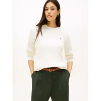 Tommy Hilfiger Fine Cable Knit Crew Neck Jumper