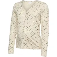Mamalicious Pyjamas 'MLMira' kräm / svart