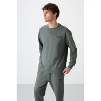 Tommy Life Herrar Oversized Sweatshirt och Byxor Set