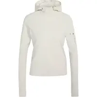 Adidas By Stella Mccartney Funktionstopp ' Running Hybrid Open-Back Hooded Long' ljusgrå