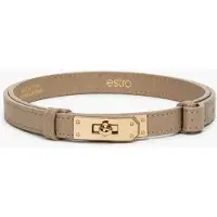 Estro Bälte '01-0' ljusbeige
