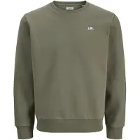 JJ REBEL Sweatshirt 'JREBREBEL' oliv