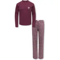 ONLY GIRLS Pyjamas 'KOGRILA' lila / vit
